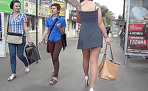 Kinky Voyeur Finds Smoking Hot Pet In Public Wearing Nylon Stocking And Super Sexy Shoes